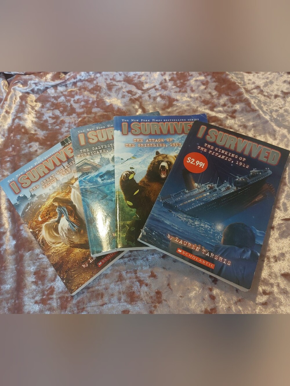 🛥"I Survived"🐎 CHAPTER BOOK SERIES BUNDLE FOR YOUNG READERS by Lauren Tarshis